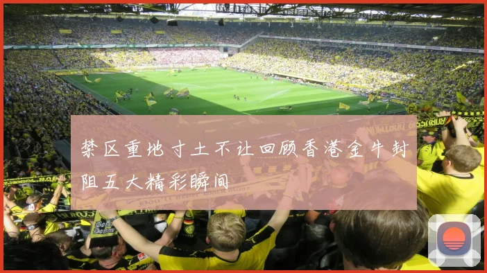 禁区重地寸土不让回顾香港金牛封阻五大精彩瞬间